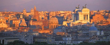 Visita a Roma al atardecer