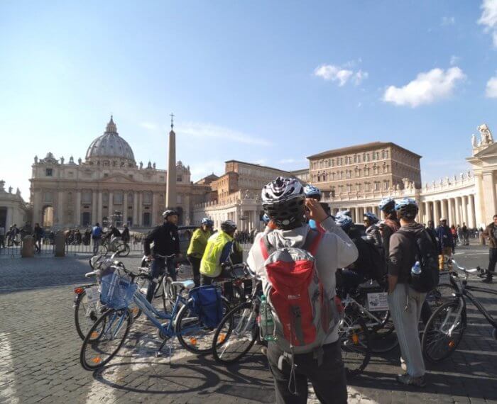 Tour delle chiese di Roma | Tour personalizzato in bicicletta di Roma