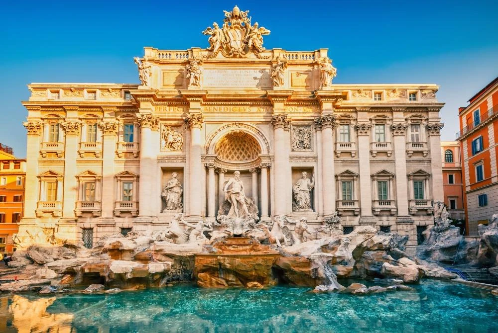Trevi Fountain in Rome | places to visit in Italy